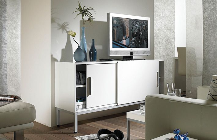 Mueble de TV para el salón con estantes