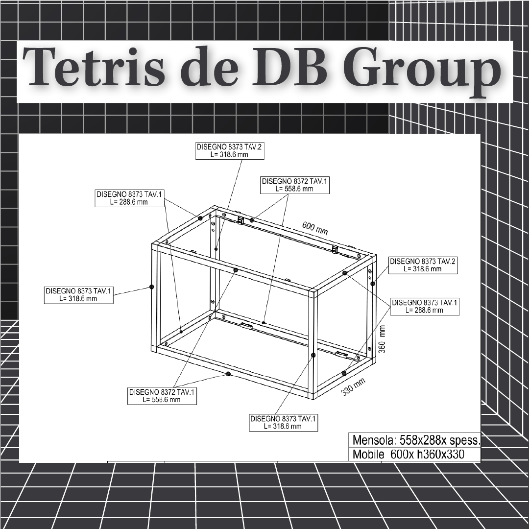 Sistema de aluminio Tetris