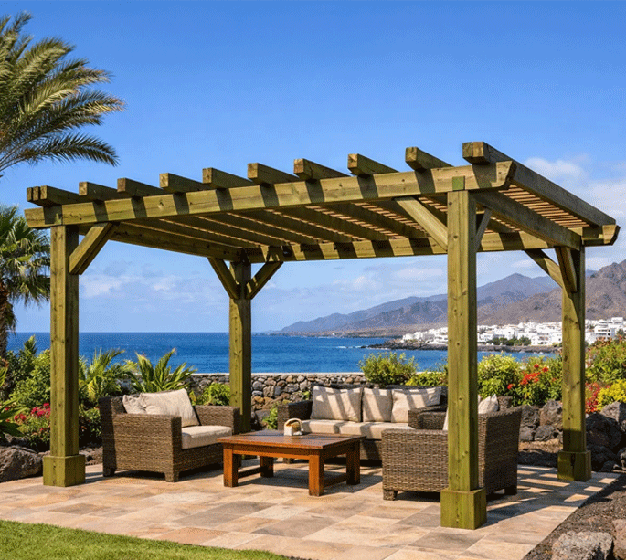 Pergolas-Madera-Autoclave Pergolas-Madera-Autoclave